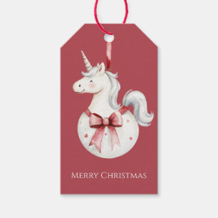 Etiqueta Para Presente Cílios de Unicórnio Cupcake Pegasus Natal