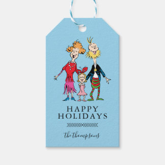 Etiqueta Para Presente Cindy Lou Who's Family Portrait