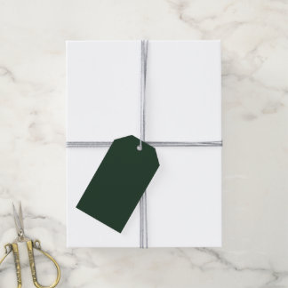 Etiqueta Para Presente Cinza Escuro Verde