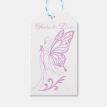 Cisne gracioso com asas de borboleta