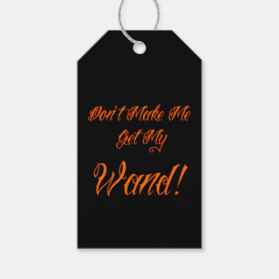 Etiqueta Para Presente Citação do Halloween Witchy