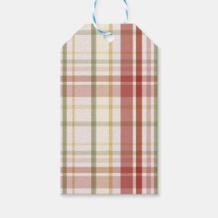 Etiqueta Para Presente Clan Stewart Tartan