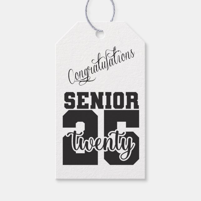 Etiqueta Para Presente Classe de mais velho de 2025 (Frente)