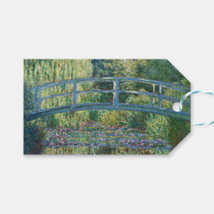 Etiqueta Para Presente Claude Monet - Lago de Nenúfares, Harmonia Verde