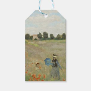 Etiqueta Para Presente Claude Monet O Campo de Papoulas perto de Argenteu
