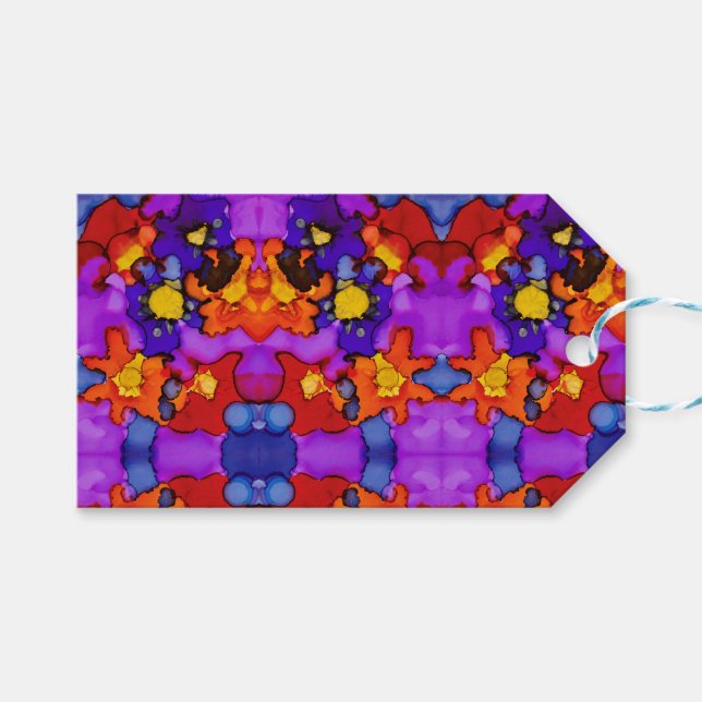 Etiqueta Para Presente Clown Show (Frente (horizontal))