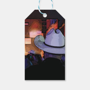 Etiqueta Para Presente Clube nocturno ocidental da música country do
