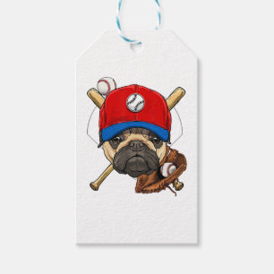 Etiqueta Para Presente Coach Pug Dog Lover Pug Mãe