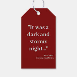 Etiqueta Para Presente Cobrir e cotação do livro promocional