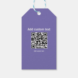 Etiqueta Para Presente código QR personalizado site personalizado