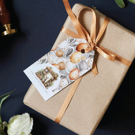 Etiqueta Para Presente Coelho de Páscoa Personalizado da Vintage