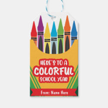 Colorida Crayola Color Primeiro Dia da Escola