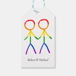 Etiqueta Para Presente Com a nossa gratidão