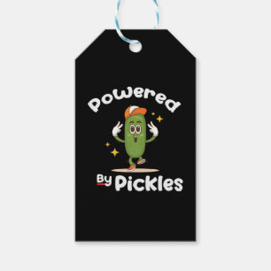Etiqueta Para Presente Com Poder de Picles Comida Picles Engraçado