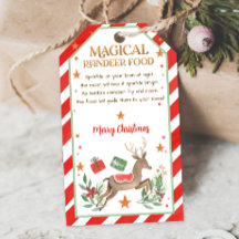 Comida de Reindeer Mágico - Marca de Natal