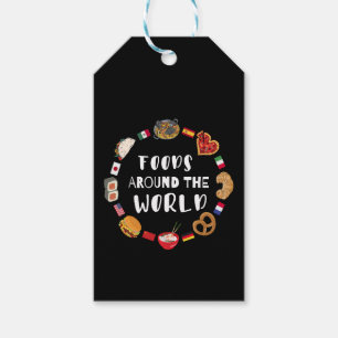 Etiqueta Para Presente Comidas em todo o mundo