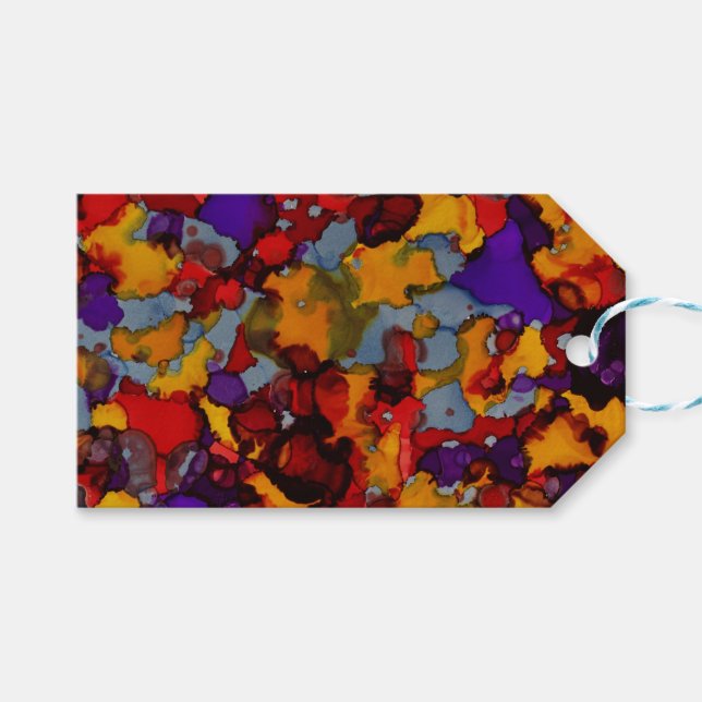 Etiqueta Para Presente Confetti Nightmare (Frente (horizontal))