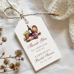 Etiqueta Para Presente Conselho Charcuterie e Chá de panela de queijo