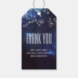 Etiqueta Para Presente Constelle Starry Night Wedding