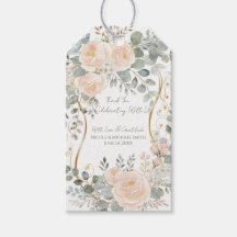 Convite de Casamento Floral Botânico Blush Peony &