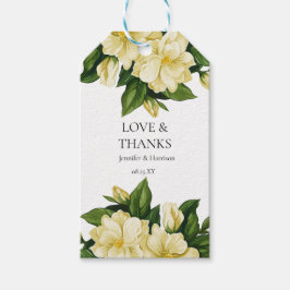 Etiqueta Para Presente Convite para casamento do Elegante Botânico