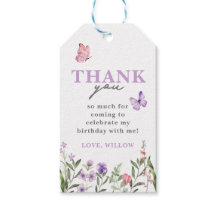 Cor d'água Roxa Borboleta de Flor Selvagem Marcas 