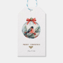 Coração Dourado, Bola de Natal Cardinal Vermelho