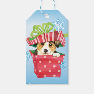 Etiqueta Para Presente Corgi feliz de Galês do Pembroke de Howlidays