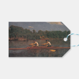 Etiqueta Para Presente Corrida de Barcos Rebocados no Rio