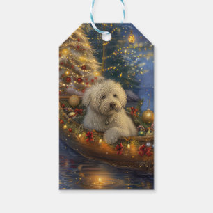 Etiqueta Para Presente Coton De Tulear Natal Festivo Voyage