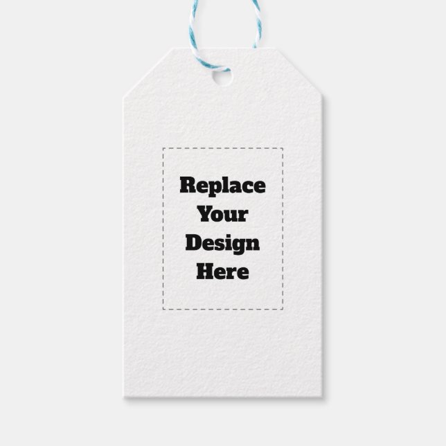 Etiqueta Para Presente Create Your Own white  (Frente)