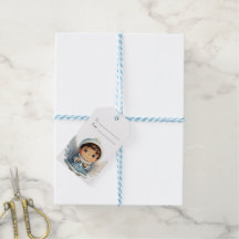 Crie Seu Próprio Anjo de Natal Azul Menino Morena