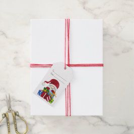 Etiqueta Para Presente Crie seu próprio Gnome de Natal e Presentes Alegre