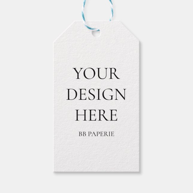 Etiqueta Para Presente Crie seu próprio personalizado (Frente)