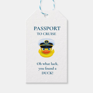 Etiqueta Para Presente Crusing Duck Tag - Para a melhor caça ao pato!