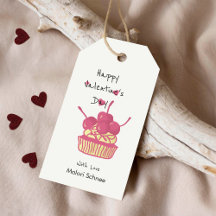 Cupcake de Cereja do Dia dos Namorados – Sobremesa
