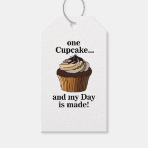 Etiqueta Para Presente Cupcake E Meu Dia é Feito Cupcake