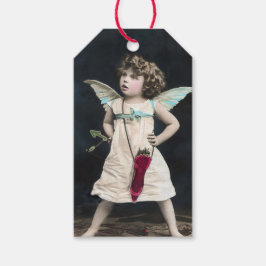 Etiqueta Para Presente Cupido Zangado