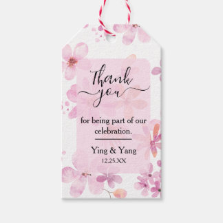 Etiqueta Para Presente Custom Event Thank You Gift Tags
