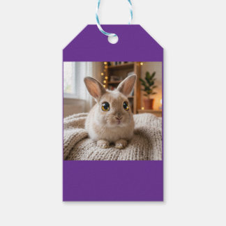 Etiqueta Para Presente Cute bunny card