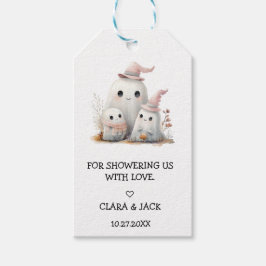 Etiqueta Para Presente cute little boo girl First Halloween Baby shower