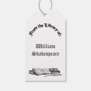 Etiqueta Para Presente Da biblioteca de Tag feitos sob encomenda do livro