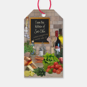 Etiqueta Para Presente Da cozinha de (seu nome)
