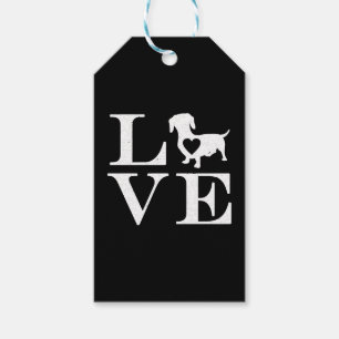Etiqueta Para Presente Dachshund Dixie Wiener Doxie Dackel
