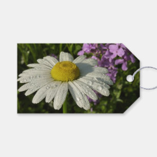 Etiqueta Para Presente Daisy e Lilac Botânico
