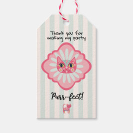 Etiqueta Para Presente Daisy Gatinho Face Purr-fect Birthday