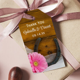 Etiqueta Para Presente Daisy Horserrady Country Western Wedding Tags Favo