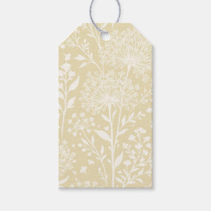 Etiqueta Para Presente Dandelion Doce Neutro - Trigo Dourado
