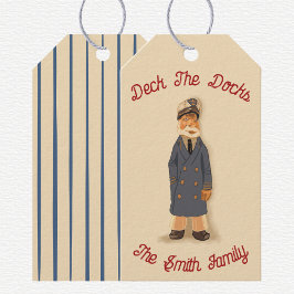 Etiqueta Para Presente Deck The Docks Christmas 