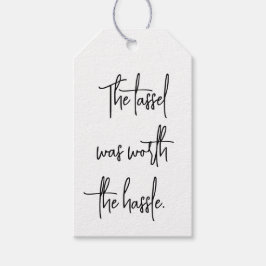 Etiqueta Para Presente Decoração do Partido do Formando do Núcleo de Grad